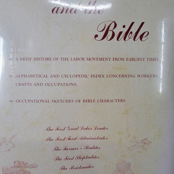 BOOK Holy Bible "International Brotherhood Of Boilermakers" SEALED - Picture 6 of 8